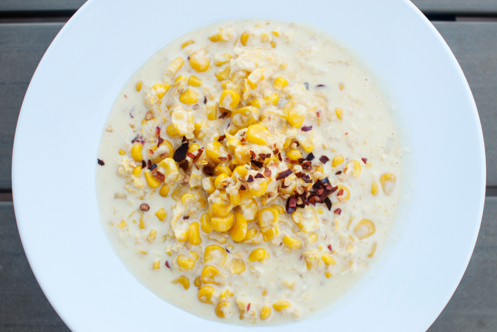 Creamed corn