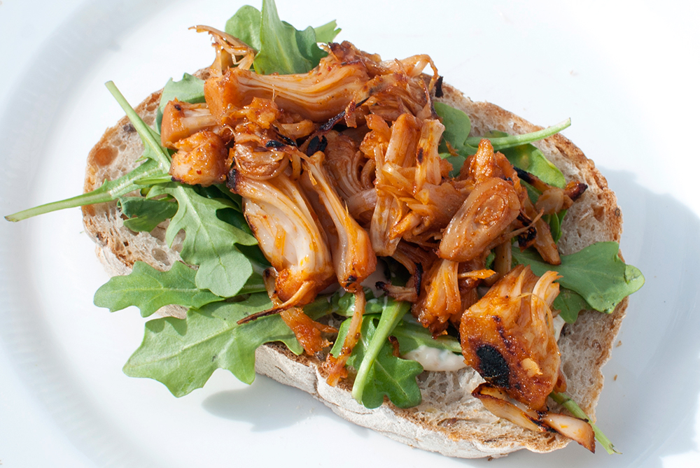 vegan pulled pork oppskrift