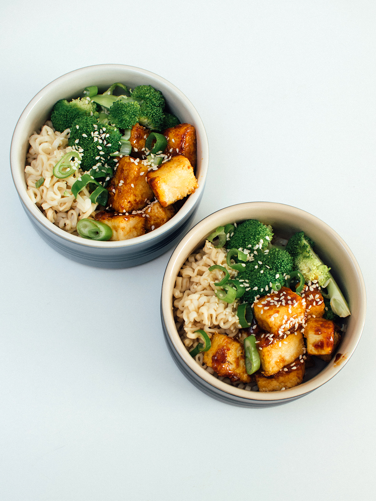 Sticky tofu-bowl