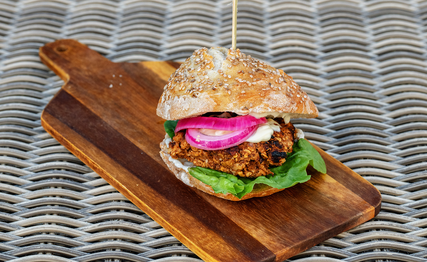 veggisburger til grillen