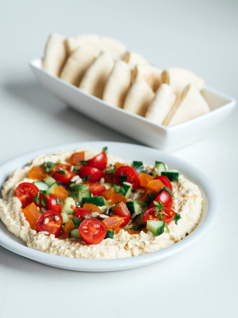 loaded hummus