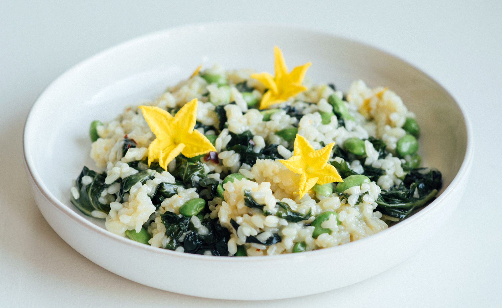 Risotto med svartkål