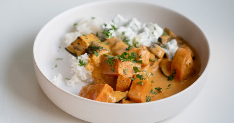 Søtpotet tikka masala