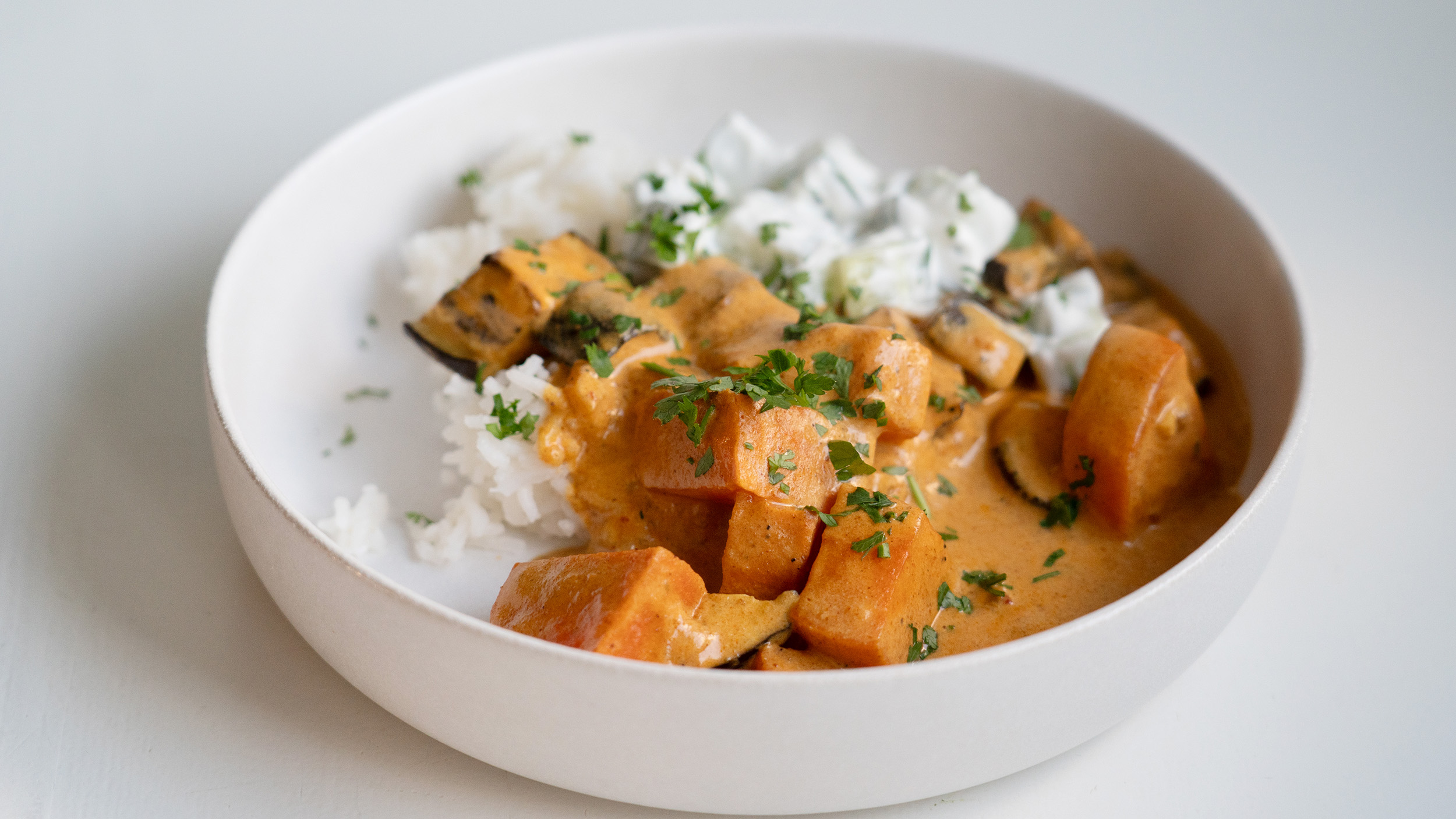 Søtpotet tikka masala